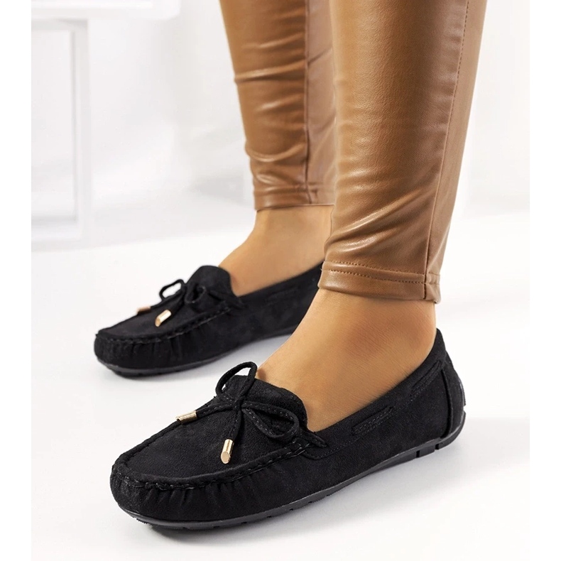 D/CEO Czarne mokasyny Wilma