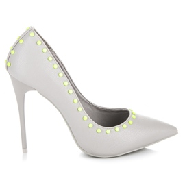 Vices New Collection Szare szpilki