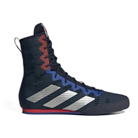 Buty bokserskie Adidas Box Hog 4 HP6880 granatowe niebieskie