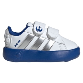 Buty adidas Droids Grand Court Cf I IH1139 białe