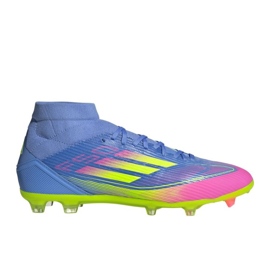 Buty piłkarskie adidas F50 League FG/MG Mid JI0436 niebieskie