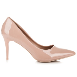 Seastar Lakierowane Czółenka brązowe