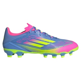 Buty piłkarskie adidas F50 League Mg IE1236 niebieskie