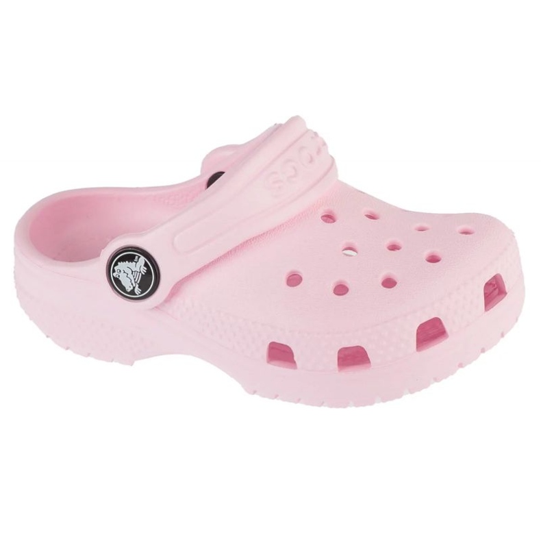 Klapki Crocs Classic Clog T 206990-6ZW różowe