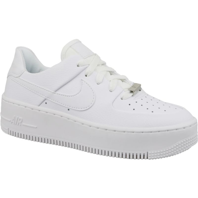 Buty Nike Air Force 1 Sage Low AR5339-100 skórzane białe