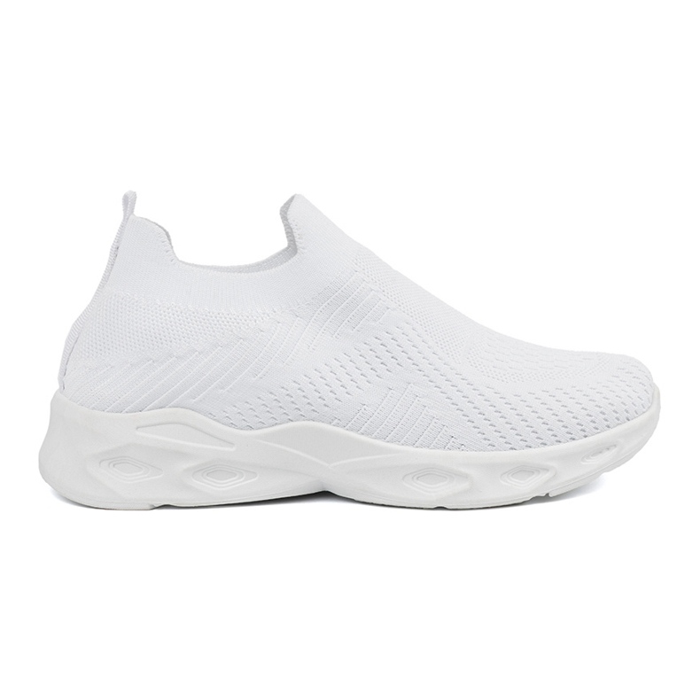 Buty sportowe damskie wsuwane białe