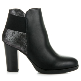 Vinceza Botki na słupku czarne