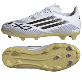 Buty piłkarskie adidas F50 League FG/MG JH7745 białe