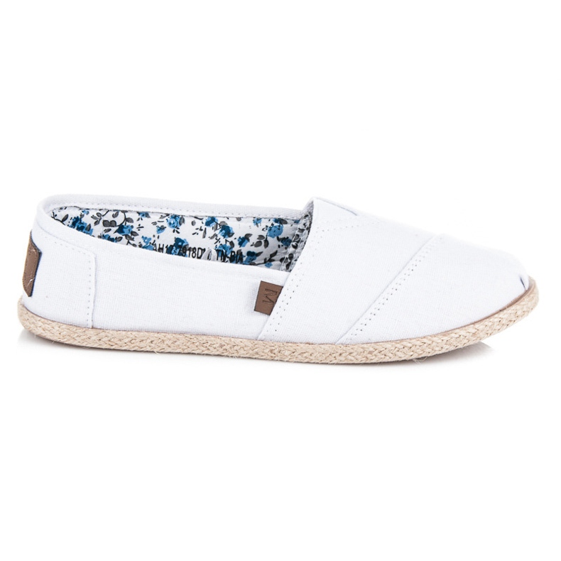 Mckeylor Espadryle slip on białe