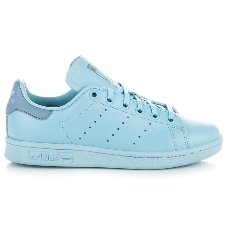 Adidas stan smith j niebieskie
