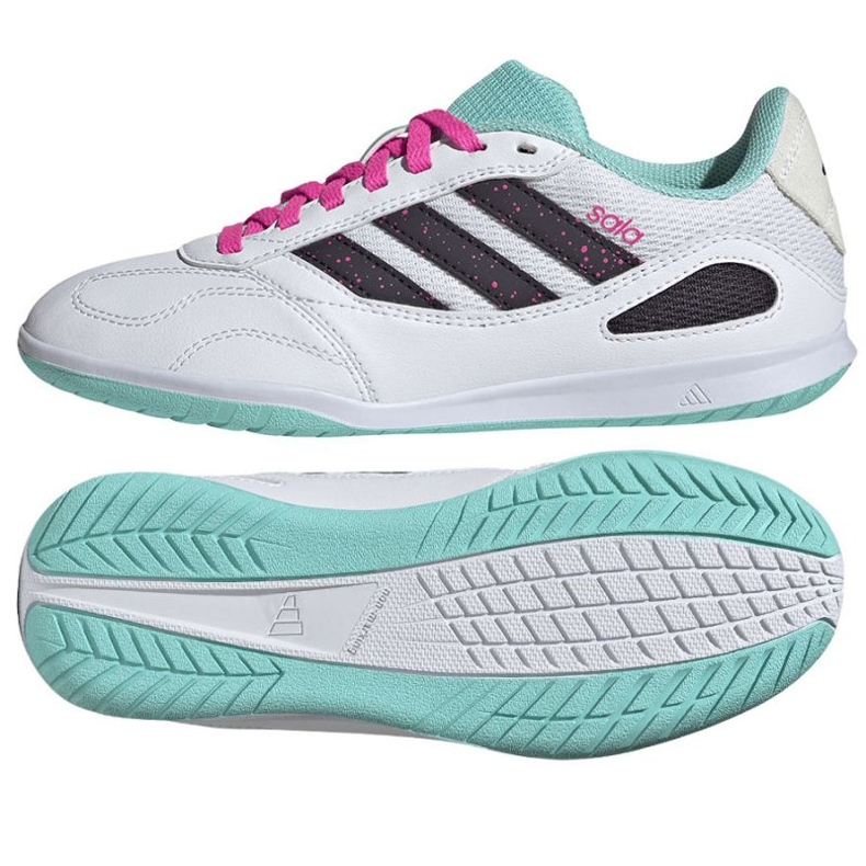 Buty piłkarskie adidas Super Sala Iii In JR5400 białe