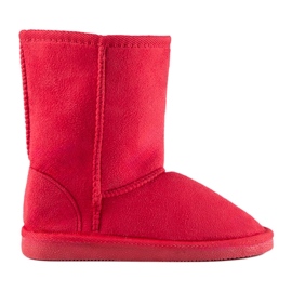 Mukluki czerwone zimowe buty dziecięce
