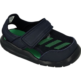 Sandały adidas FortaSwim I Kids BA9375 niebieskie