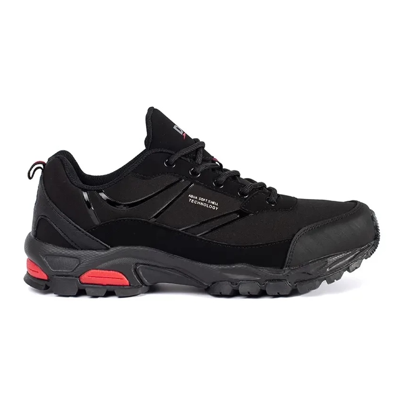 Czarne buty trekkingowe damskie DK