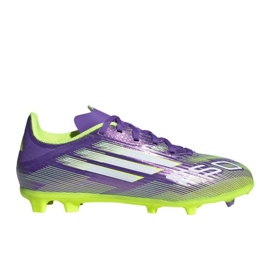 Buty piłkarskie adidas F50 League FG/MG Jr JH7747 fioletowe