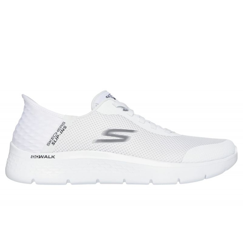 Buty Skechers Go Walk Flex Hands Up M 216324BRN białe