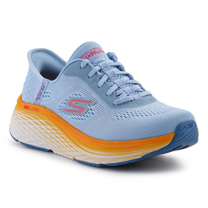 Buty Skechers Slip-ins: Max Cushioning Elite 2.0 W 129626-BLOR niebieskie