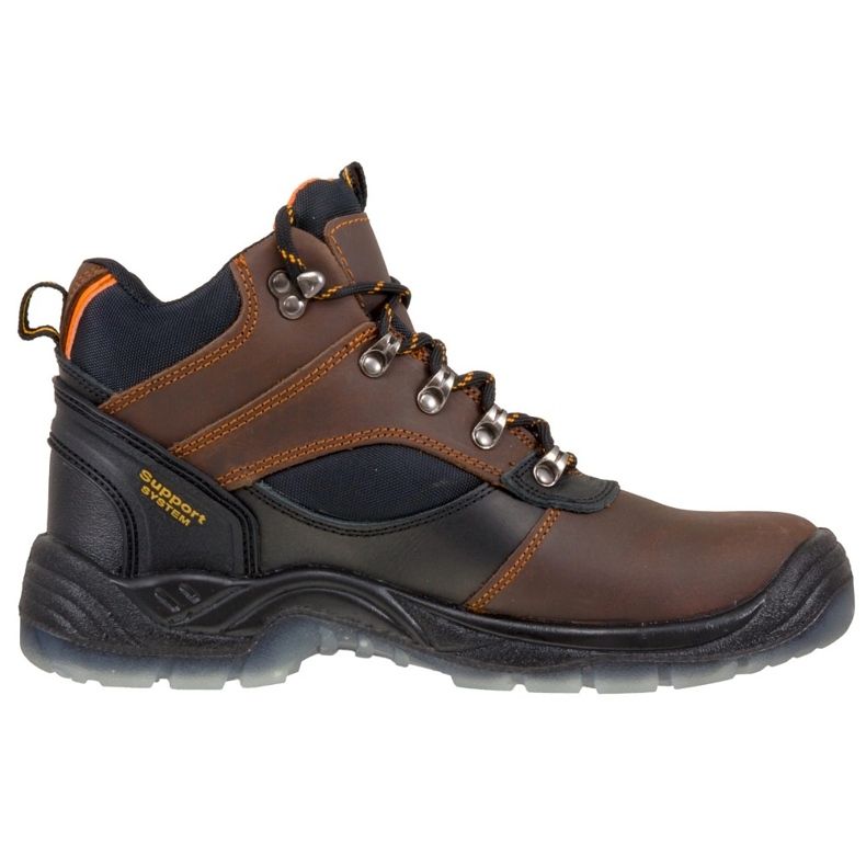 Buty robocze URGENT bez podnoska 120/OB brązowe