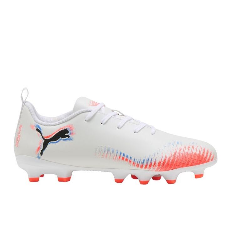 Buty piłkarskie Puma Future 8 Play FG/AG Jr 108622 01 białe