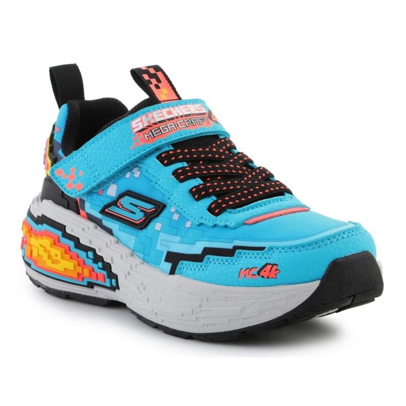 Buty Skechers Mega-Craft 4K Jr 402160L-TQBK wielokolorowe