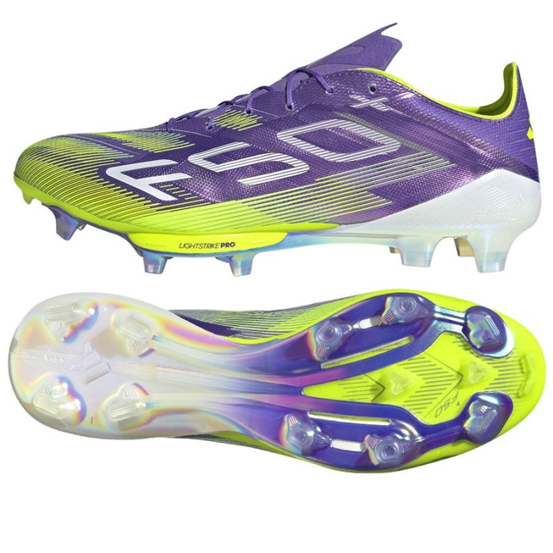 Buty adidas F50+ Fg M JS3211 fioletowe