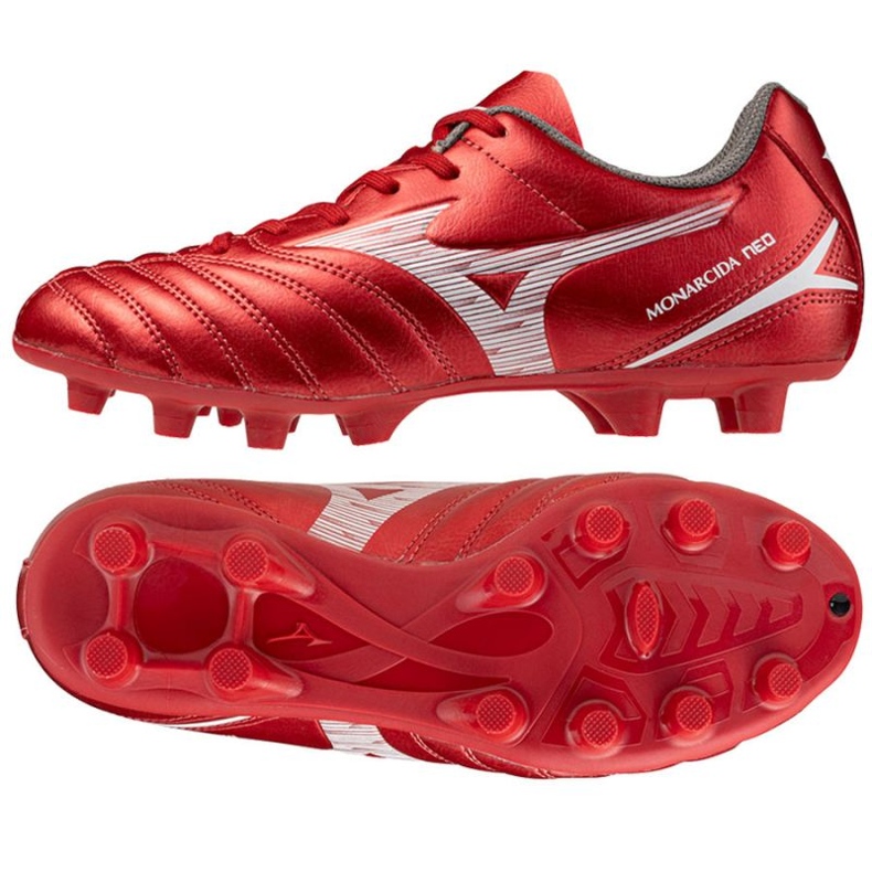 Buty Mizuno Monarcida Neo Iii Select Jr P1GB252560 czerwone