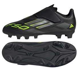 Buty adidas F50 Club Vel FG/MG Jr JI0037 czarne