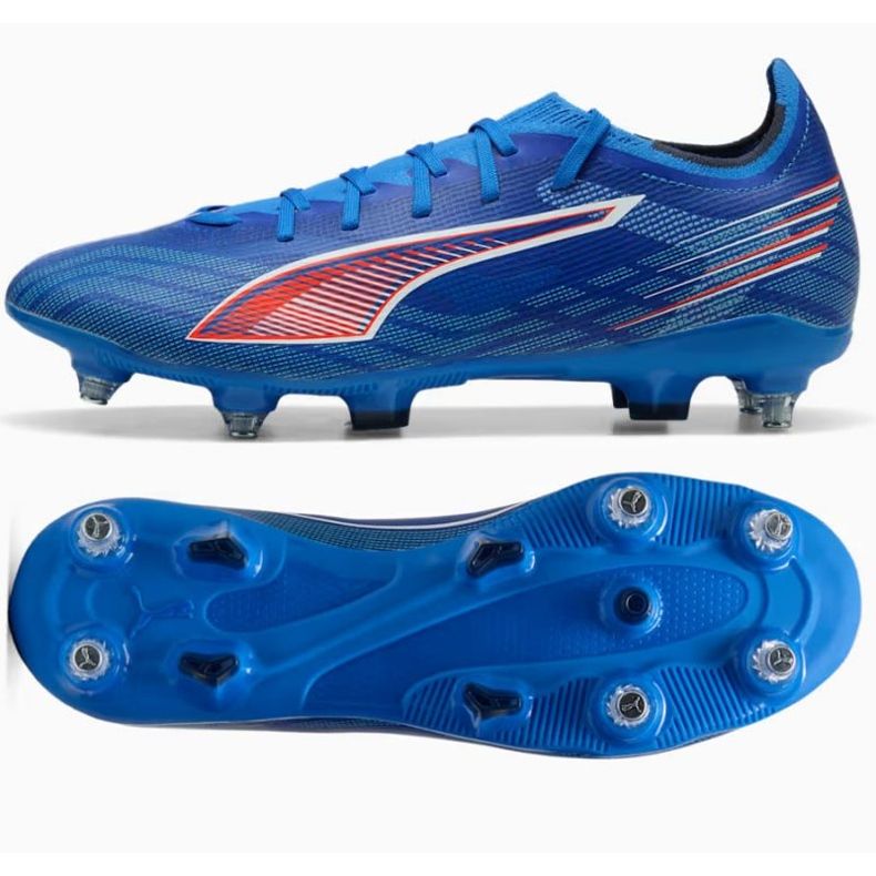 Buty Puma Ultra 6 Match MxSG 108521-01 niebieskie