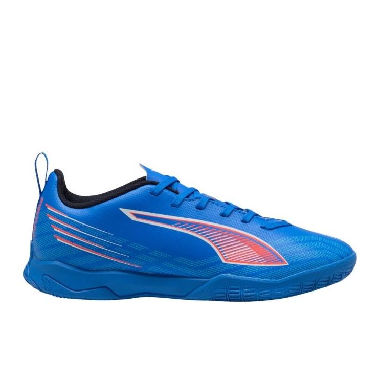 Buty piłkarskie Puma Ultra 6 Play It Jr 108538 01 niebieskie
