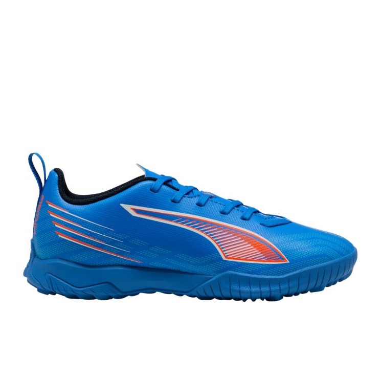 Buty piłkarskie Puma Ultra 6 Play Tt Jr 108544 01 niebieskie