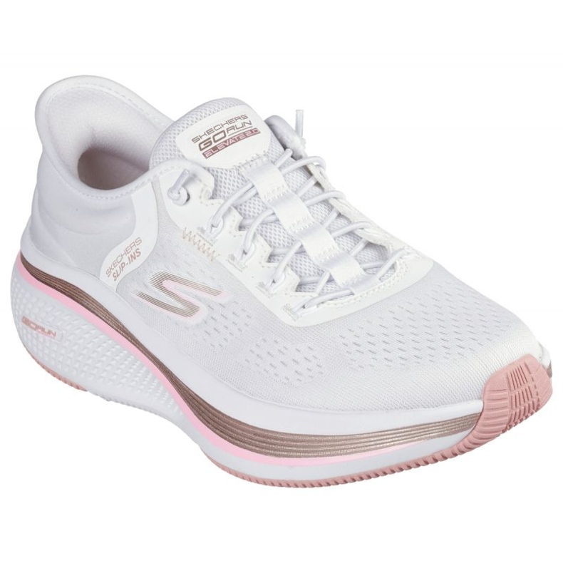 Buty Skechers Slip-ins: Go Run Elevate 2.0 – Banyan W 129006-WPK białe