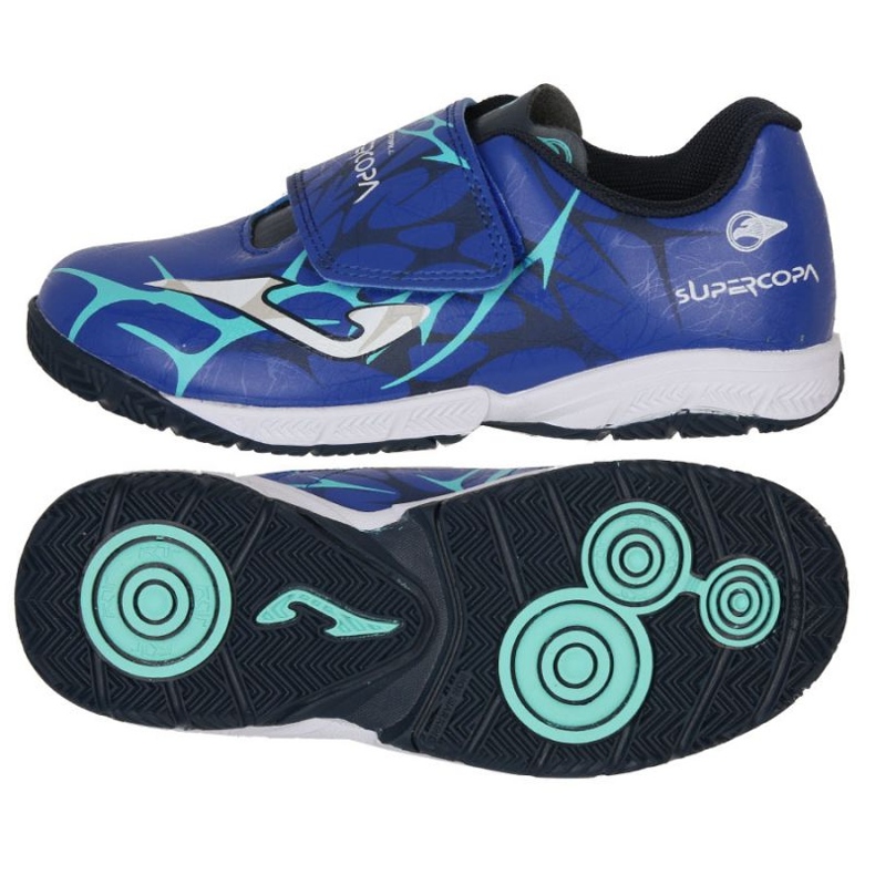 Buty Joma Super Copa Jr 2409 In Jr SCJW2504INV niebieskie