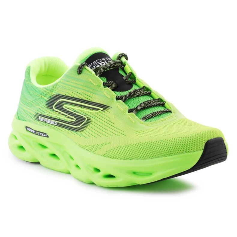 Buty Skechers Go Run Swirl Tech Speed – Rapid Motion M 220908-GRN zielone