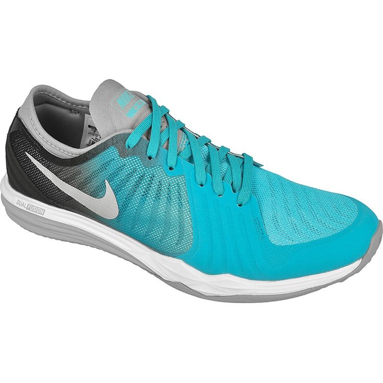 Buty treningowe Nike Dual Fusion Tr 4 Print niebieskie