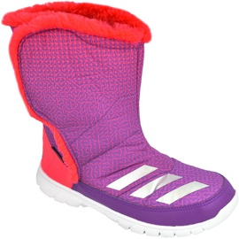 Buty zimowe adidas Lumilumi Jr BB3955 fioletowe