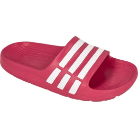 Klapki adidas Duramo Slide K Jr G06797 różowe
