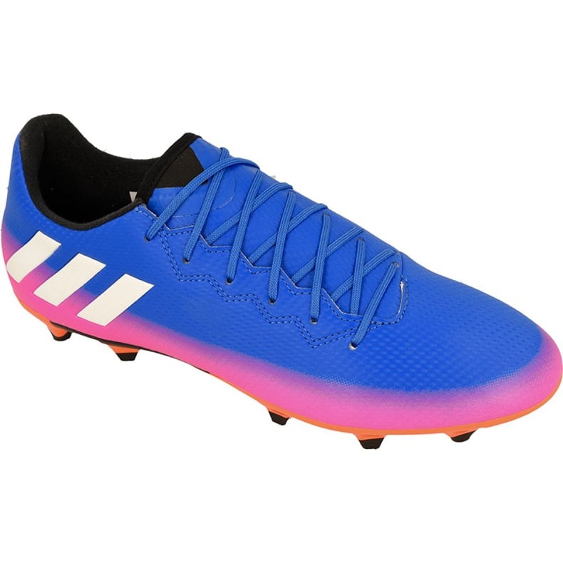 Buty piłkarskie adidas Messi 16.3 Fg M BA9021 niebieskie niebieskie