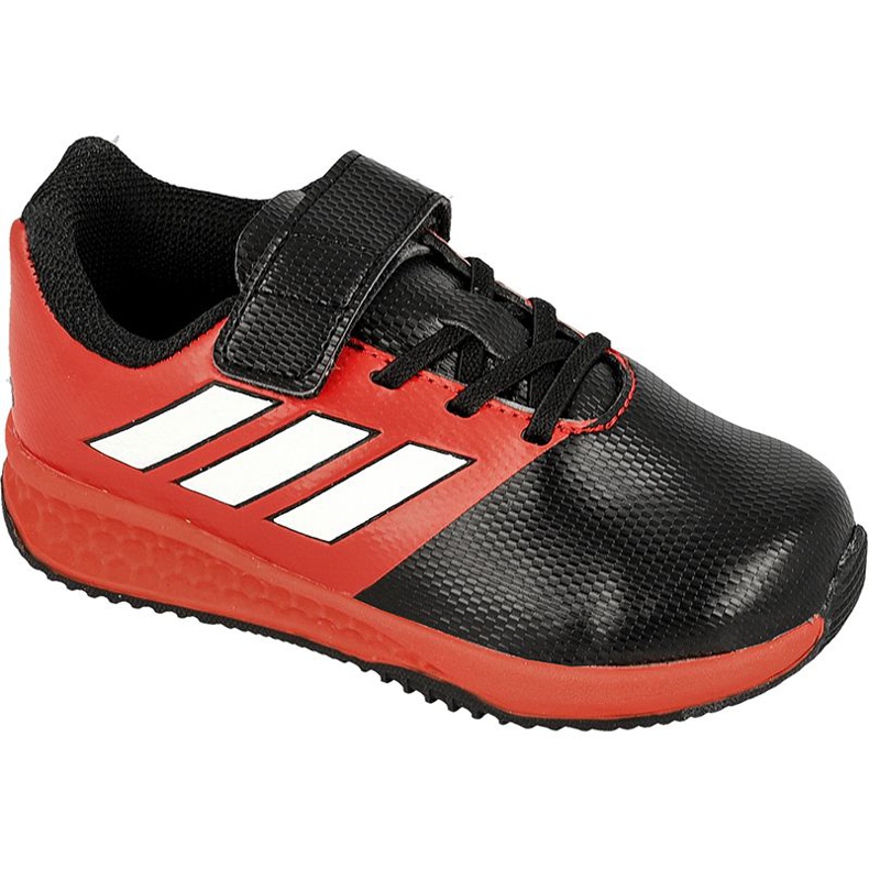 Buty adidas Rapida Turf Ace Kids BA9701 czerwone czarne