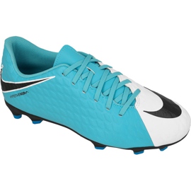 Buty piłkarskie Nike Hypervenom Phade Iii wielokolorowe niebieskie
