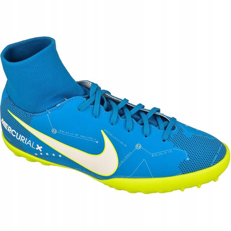 Buty piłkarskie Nike Mercurial Victory 6 niebieskie niebieskie