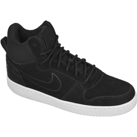 Buty Nike Sportswear Court Borough Mid Premium M 844884-007 czarne