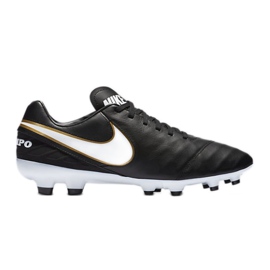 Buty piłkarskie Nike Tiempo Mystic V Fg czarne czarne