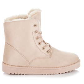 Seastar Zamszowe traperki brązowe