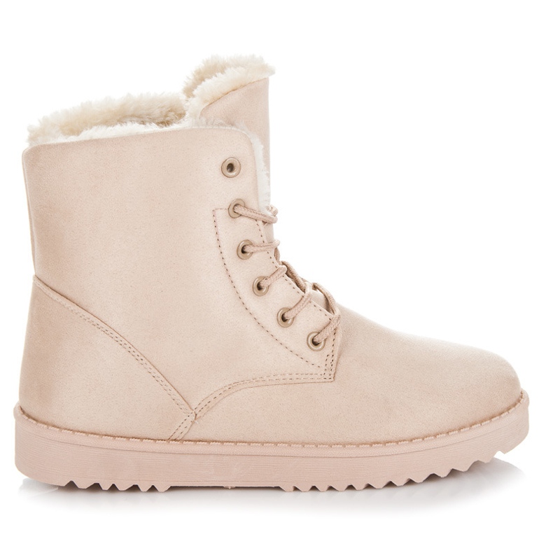 Seastar Zamszowe traperki brązowe