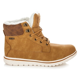 Mckeylor Traperki z kożuszkiem brązowe