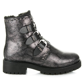 Betler Workery z klamrami szare