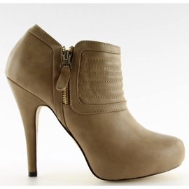 Botki na platformie 200-80 khaki