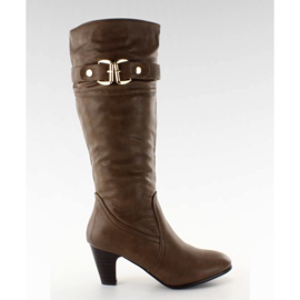 Klasyczne kozaki 9206 khaki