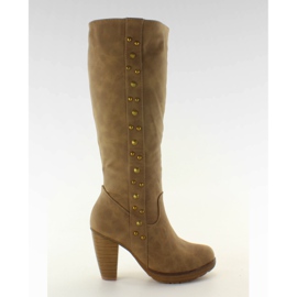 Klasyczne kozaki 8820S khaki