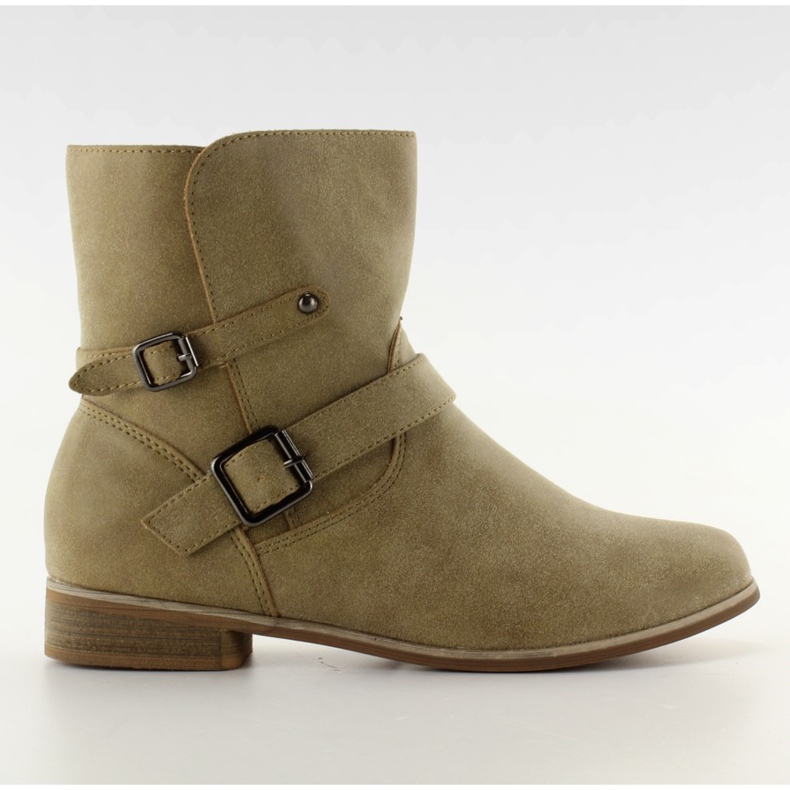 Botki cassual Y343 khaki